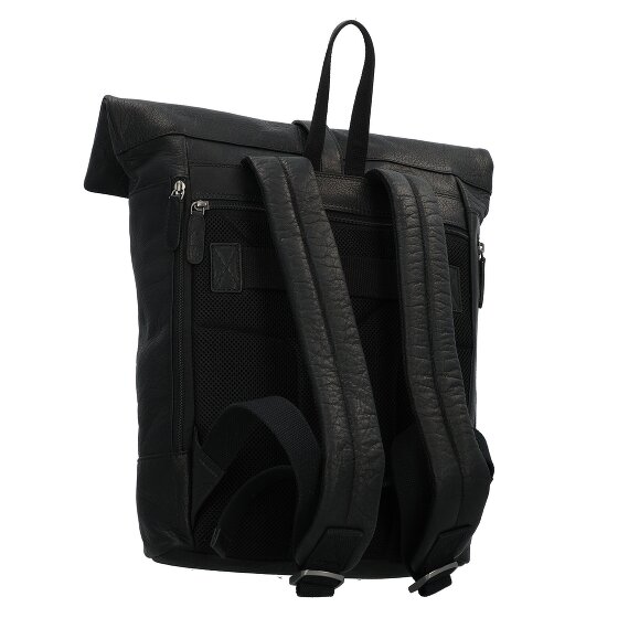 Jack Kinsky Porto Mochila de día Piel 43 cm Compartimento para el portátil