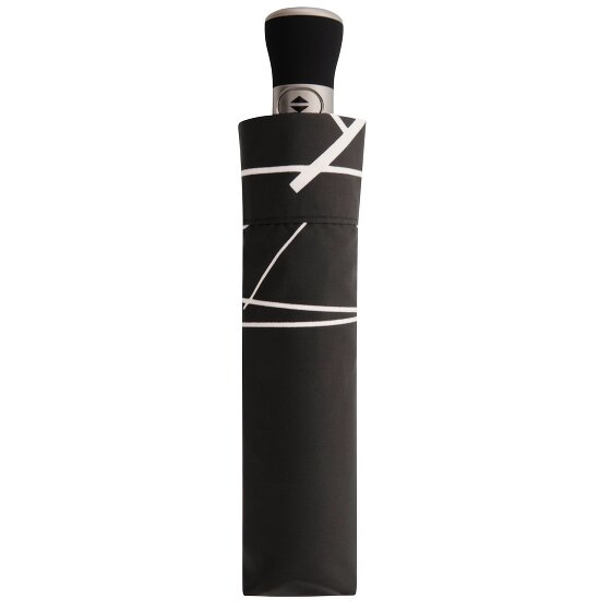 Doppler Manufaktur Paraguas de bolsillo clásico de acero al carbono 31 cm