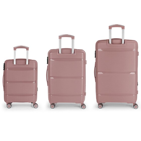 Gabol Akane 4 Roll Suitcase Set 3pcs.