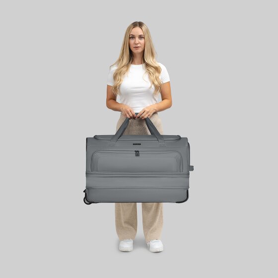 Redolz Bolsa de viaje Duffle Essentials de 2 ruedas 70 cm L con solapa de expansión
