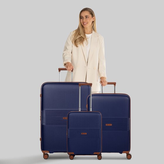 Farmhood Eco Edition 02 4 ruedas Juego de maletas 3 piezas con pliegue de expansión