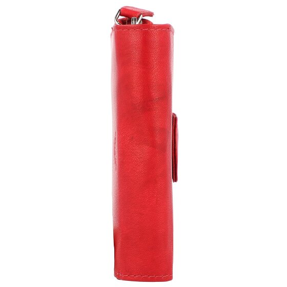 Greenburry Billetera básica de cuero RFID 9 cm