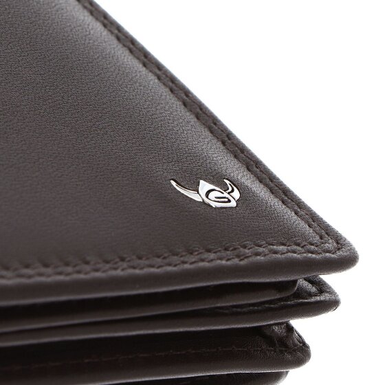 Golden Head Polo Cartera Bloqueo RFID Piel natural 13 cm