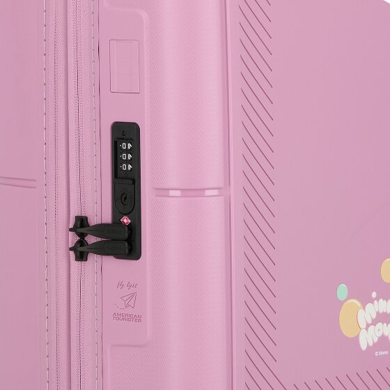 American Tourister Dashpop Disney 4 ruedas Carro de la cabina 55 cm con pliegue de expansión