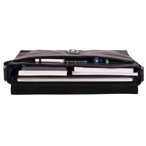 Leonhard Heyden Bergamo Messenger Piel 38 cm Compartimento para portátil