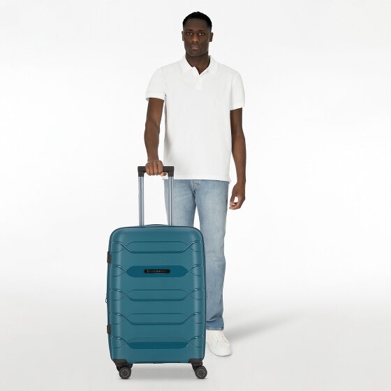 Polestream Strz by Asteroid 4 ruedas Carrito M 64 cm con pliegue de expansión