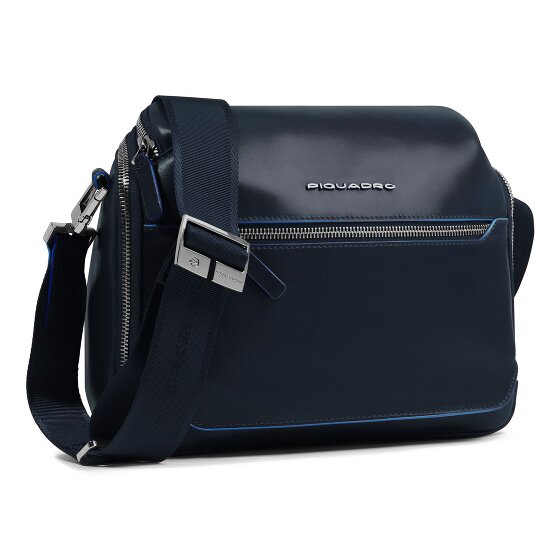 Piquadro Blue Square Bolsa de hombro Piel 27 cm