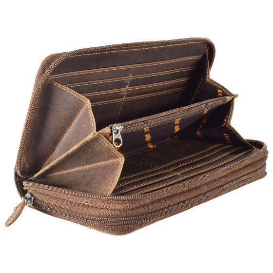 Greenburry Cartera vintage cuero 20 cm