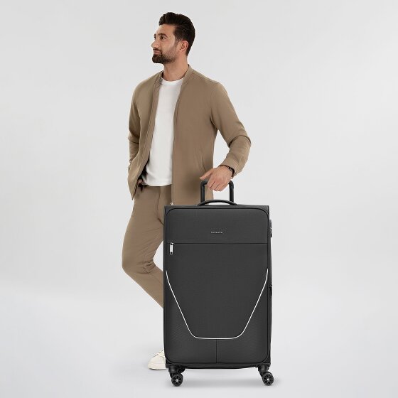 Stratic taska Trolley de 4 ruedas L 76 cm con pliegue extensible