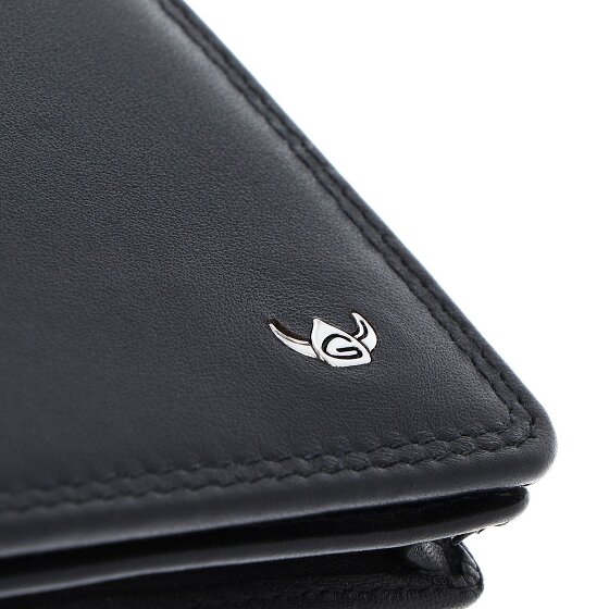Golden Head Polo Cartera Bloqueo RFID Piel natural 13 cm