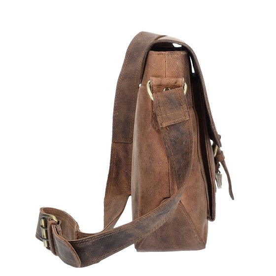 Harold's Mensajero antiguo de 32 cm de cuero compartimento para el portátil