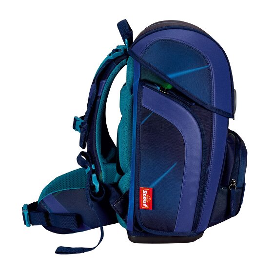 Scout Juego de mochilas escolares Genius 4pcs Superflask