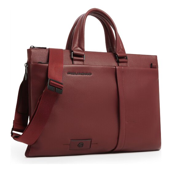 Piquadro Russel Maletín Protección RFID Piel 42 cm Compartimento para el portátil