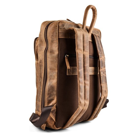 Greenburry Vintage Mochila de día Piel 42 cm Compartimento para el portátil