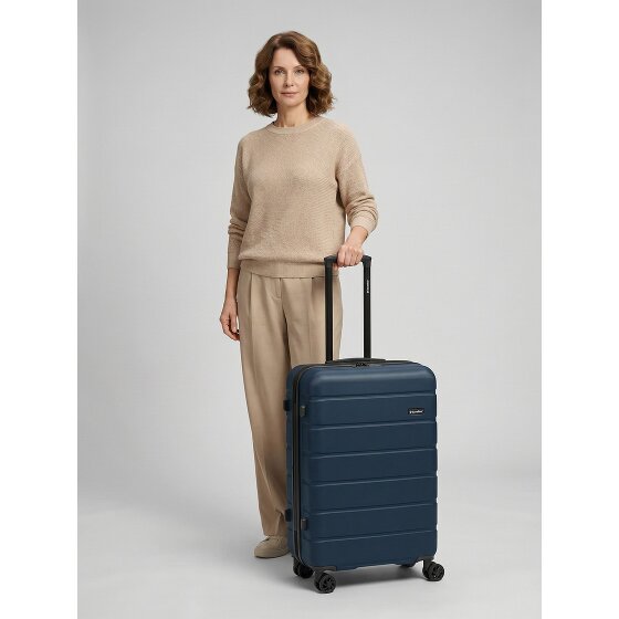 Saxoline Miami 4 ruedas Carrito M 65 cm con pliegue de expansión