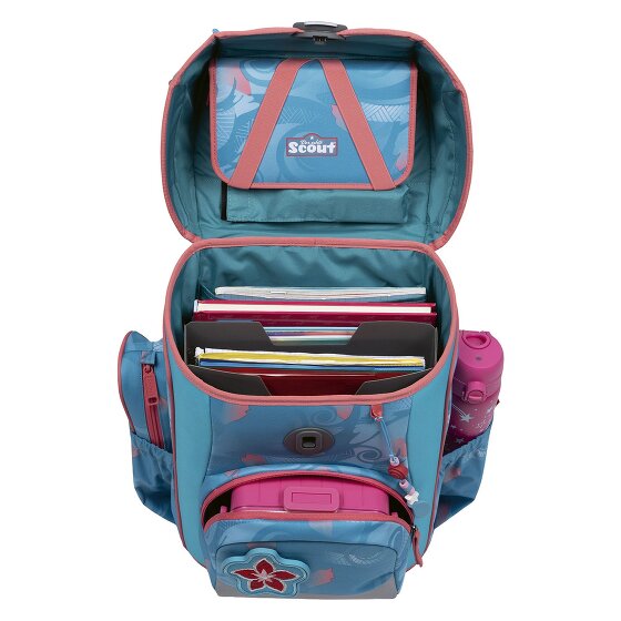 Scout Neo Exklusiv Safety Light Juego de mochilas escolares 5 piezas