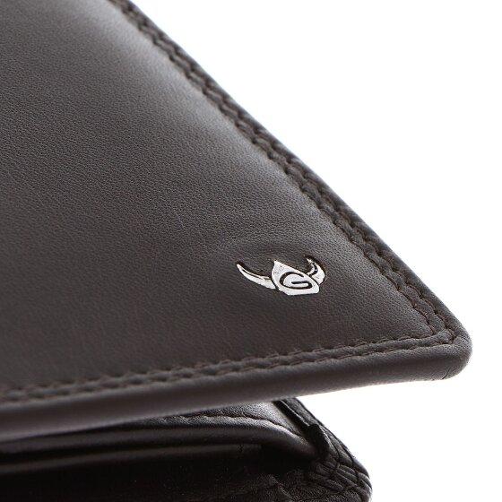 Golden Head Polo Cartera Bloqueo RFID Piel natural 13 cm