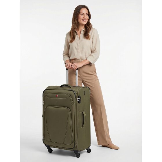 Wenger Beaumont 4 ruedas Carrito L 78 cm con pliegue de expansión