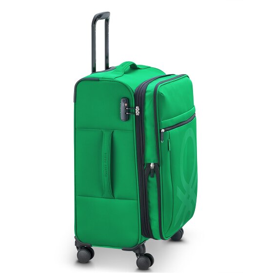 Delsey Paris x United Colors of Benetton Colour Bock Trolley de 4 ruedas 67 cm con pliegue extensible