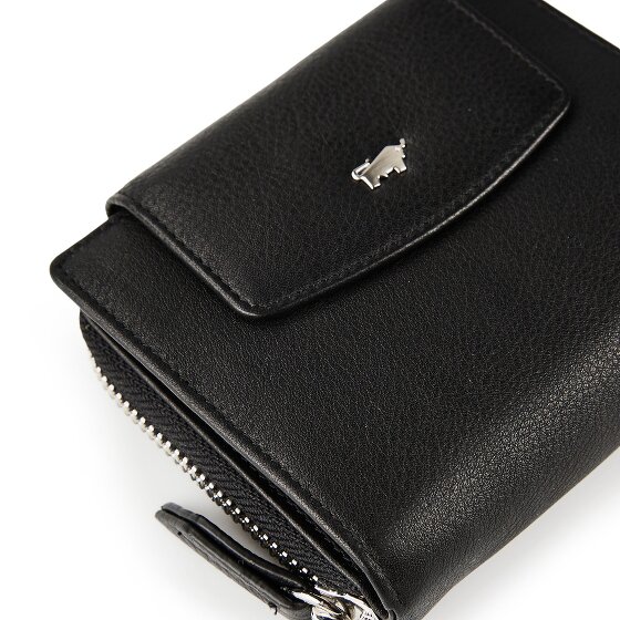 Braun Büffel Joy Cartera Protección RFID Piel 12 cm