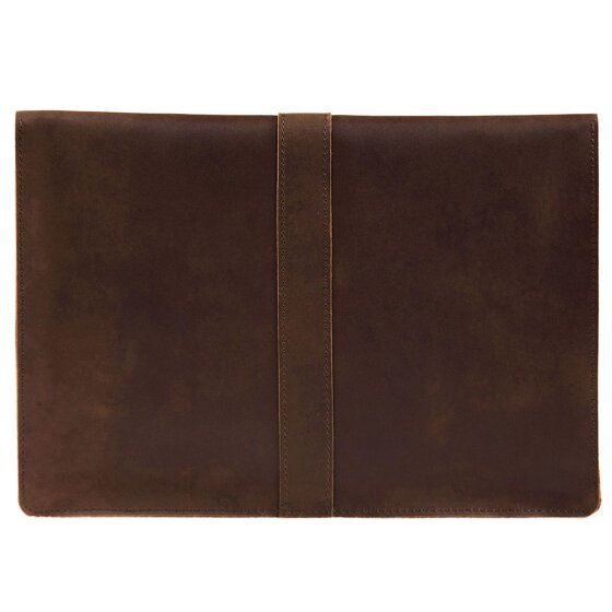Buckle & Seam Funda Aspen de piel para portátil 20,5 cm