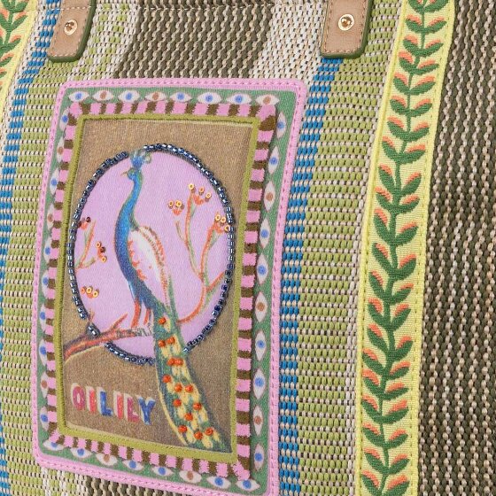 Oilily Stripes Bolsa de compras 28 cm