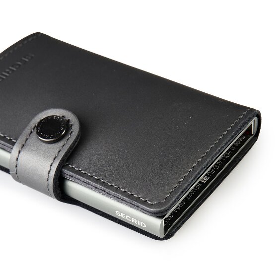 Secrid Miniwallet Estuche para tarjetas de crédito Protección RFID Piel 10 cm