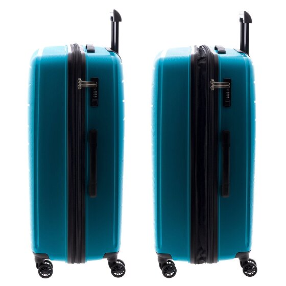 Gladiator 1700 4 ruedas Carrito 74 cm con pliegue de expansión