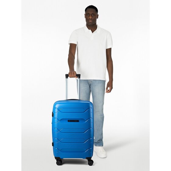 Polestream Strz by Asteroid 4 ruedas Carrito M 64 cm con pliegue de expansión