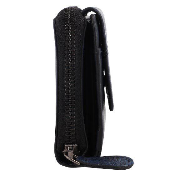 Greenburry Destressed Cartera Protección RFID Piel 13.5 cm