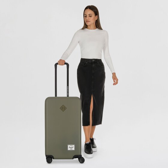 Herschel Heritage 4 ruedas Trolley M 69 cm