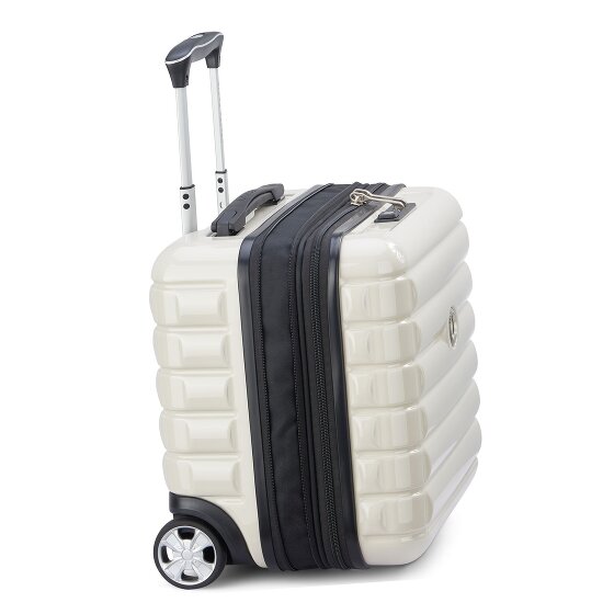 Delsey Paris Trolley de negocios Shadow 5.0 de 4 ruedas Compartimento para portátil de 38 cm con pliegue de expansión