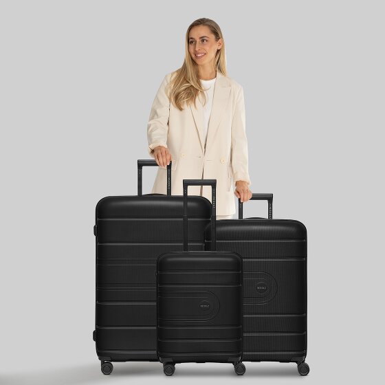 Redolz Essentials 11 4 ruedas Juego de maletas 3 piezas con pliegue de expansión