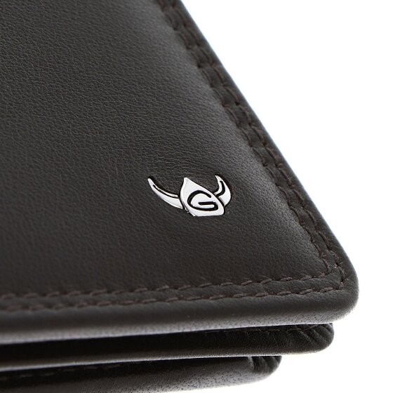 Golden Head Polo Cartera Bloqueo RFID Piel natural 10 cm