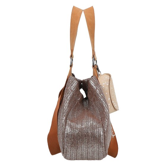 Fritzi aus Preußen Limited Painted Straw Bolsa de hombro 43 cm