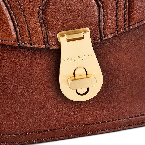 The Bridge Mia Bolsa de hombro Piel natural 22 cm
