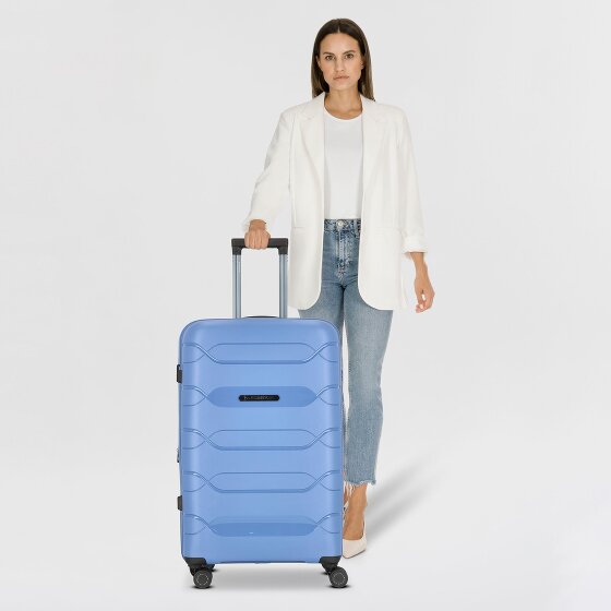 Polestream Strz by Asteroid 4 ruedas Carrito L 74 cm con pliegue de expansión