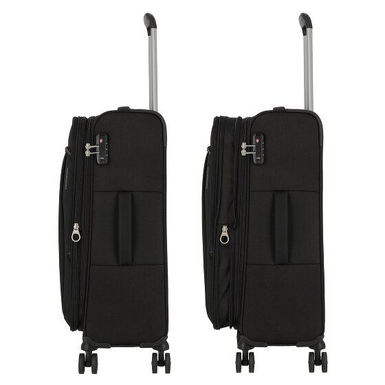 American Tourister Avantour 4 ruedas Juego de maletas 3 piezas con pliegue de expansión