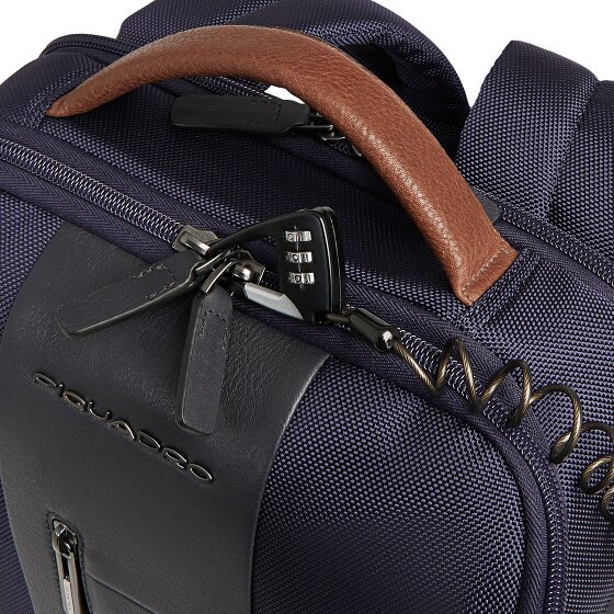 Piquadro Carta Mochila RFID 41 cm Compartimento para portátil