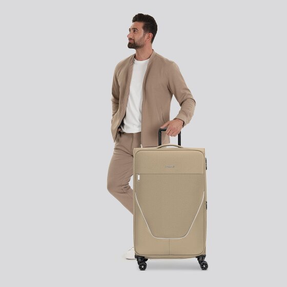 Stratic taska Trolley de 4 ruedas L 76 cm con pliegue extensible