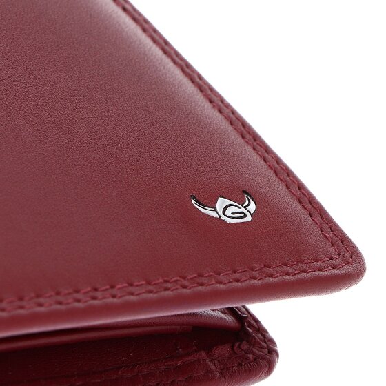 Golden Head Polo Cartera Bloqueo RFID Piel natural 13 cm