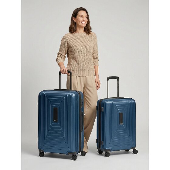 Redolz Essentials 14 4 ruedas Set de maletas 2 piezas Con fuelle expandible