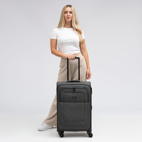 Redolz Essentials 12 MEDIUM Trolley de 4 ruedas 67 cm con pliegue de expansión