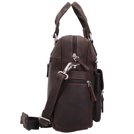 Greenland Nature Maletín Westcoast de cuero 43 cm