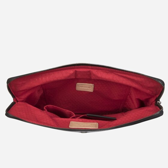 Jekyll & Hide Funda de cuero Havana para portátil de 36 cm