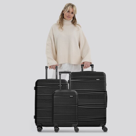Redolz Essentials 16 3-SET 4 ruedas Set de maletas 3 piezas