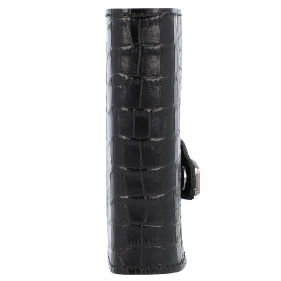 Tru Virtu Funda para tarjetas de crédito Click & Slide Cartera de piel RFID 6,5 cm