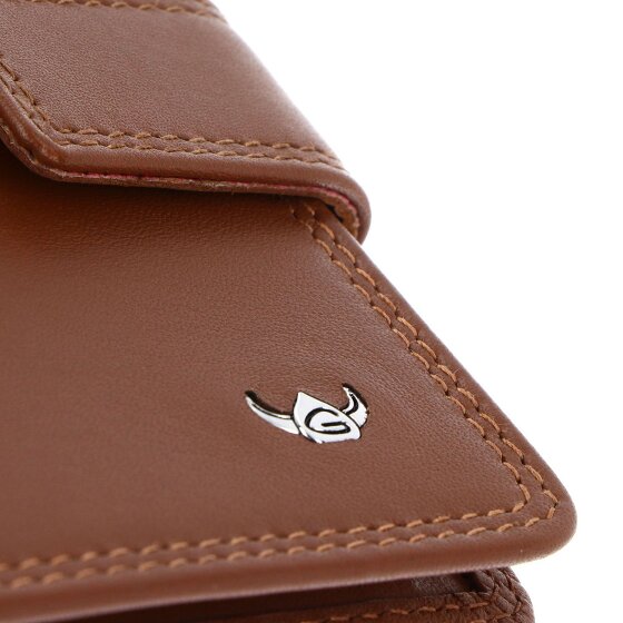 Golden Head Polo Cartera Bloqueo RFID Piel natural 10 cm