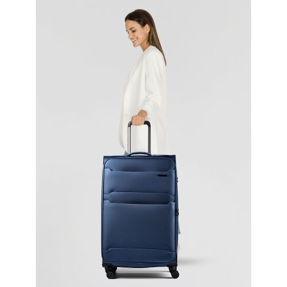 Cocoono Mauritius 4 ruedas Carrito L 81 cm con pliegue de expansión