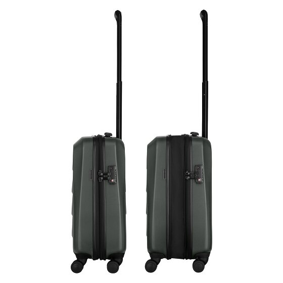 Wenger Prymo 4 ruedas Carro de la cabina 55 cm con pliegue de expansión